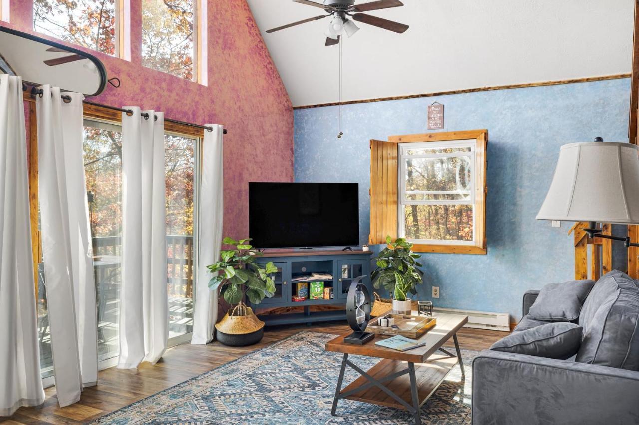Quiet Loft Chalet Near Bryce W Hot Tub & Fire Pit Basye Exterior foto